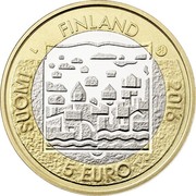 Finland 5 Euro First President Kaarlo Juho Stahlberg 2016 SUOMI FINLAND 2016 5 EURO coin obverse Finland 5 Euro First President Kaarlo Juho Stahlberg 2016 SUOMI FINLAND 2016 5 EURO coin obverse