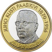 Finland 5 Euro Juho Kusti Paasikivi - President 1946-56 2017 JUHO KUSTI PAASIKIVI 1946-1956 coin reverse Finland 5 Euro Juho Kusti Paasikivi - President 1946-56 2017 JUHO KUSTI PAASIKIVI 1946-1956 coin reverse