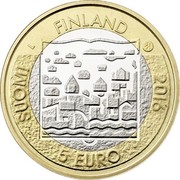 Finland 5 Euro (Kyosti Kallio) SUOMI FINLAND 2016 5 EURO coin obverse Finland 5 Euro (Kyosti Kallio) SUOMI FINLAND 2016 5 EURO coin obverse