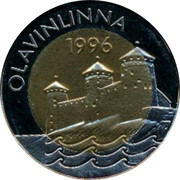 Finland 5 Euro Olavinlinna 1996 UNC X# 20 OLAVINLINNA 1996 coin reverse Finland 5 Euro Olavinlinna 1996 UNC X# 20 OLAVINLINNA 1996 coin reverse
