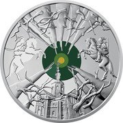 Ukraine 5 Hryven Cold Yar 2019 - coin reverse Ukraine 5 Hryven Cold Yar 2019 - coin reverse