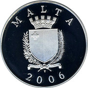 Malta 5 Liri Sir Temistokle Zammit 2006 Proof KM# 138 MALTA 2006 REPUBBLIKA TA' MALTA coin obverse Malta 5 Liri Sir Temistokle Zammit 2006 Proof KM# 138 MALTA 2006 REPUBBLIKA TA' MALTA coin obverse