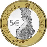 Finland 5€ (Maritime Helsinki's View) 2018 SUOMI FINLAND 5€ coin obverse