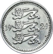 Estonia 5 Marka 1924 KM# 3a Republic Coinage 19 24 coin obverse Estonia 5 Marka 1924 KM# 3a Republic Coinage 19 24 coin obverse