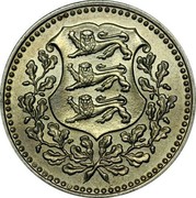 Estonia 5 Marka 1926 KM# 7 Republic Coinage coin obverse Estonia 5 Marka 1926 KM# 7 Republic Coinage coin obverse