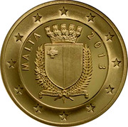 Malta 50 Euro Poet Dun Karm Psaila 2013 Proof KM# 153 MALTA 2013 coin obverse Malta 50 Euro Poet Dun Karm Psaila 2013 Proof KM# 153 MALTA 2013 coin obverse