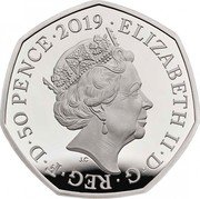 UK 50 Pence The Gruffalo (Colored) 2019 Proof ELIZABETH II ∙ D ∙ G ∙ REG ∙ F ∙ D ∙ 50 PENCE ∙ 2019 ∙ J.C coin obverse UK 50 Pence The Gruffalo (Colored) 2019 Proof ELIZABETH II ∙ D ∙ G ∙ REG ∙ F ∙ D ∙ 50 PENCE ∙ 2019 ∙ J.C coin obverse