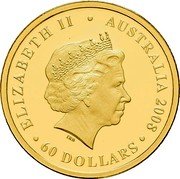 Australia 60 Dollars (Olympic Team) ELIZABETH II AUSTRALIA 2008 60 DOLLARS IRB coin obverse Australia 60 Dollars (Olympic Team) ELIZABETH II AUSTRALIA 2008 60 DOLLARS IRB coin obverse