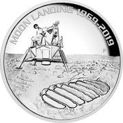 Australia 8 Dollars Apollo 11 - 50 Years Moonlanding 2019 MOON LANDING 1969-2019 coin reverse Australia 8 Dollars Apollo 11 - 50 Years Moonlanding 2019 MOON LANDING 1969-2019 coin reverse
