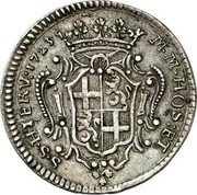 Malta 8 Tari (Malta 8 Tari) KM# 164 S S HIERV 1723 M M HOS ET coin obverse Malta 8 Tari (Malta 8 Tari) KM# 164 S S HIERV 1723 M M HOS ET coin obverse