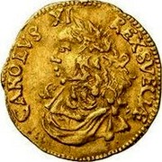 Estonia Ducat 1 Dukat - Carl XI 1669 KM# 36 CAROLVS ∙ XI ∙ D : G ∙ REX ∙ SVECIÆ coin obverse Estonia Ducat 1 Dukat - Carl XI 1669 KM# 36 CAROLVS ∙ XI ∙ D : G ∙ REX ∙ SVECIÆ coin obverse