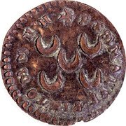 Malta Grano Manuel Pinto de Fonseca 1751 KM# 245 F EMMANVEL PINTO M M H H coin obverse Malta Grano Manuel Pinto de Fonseca 1751 KM# 245 F EMMANVEL PINTO M M H H coin obverse