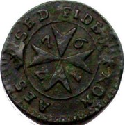 Malta Grano 1776 KM# 296.2 Standard Coinage NON AES SED FIDES coin reverse