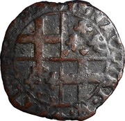 Malta Grano Alof de Wignacourt ND KM# 9 + F∙MARTINVS GARZES MA coin obverse Malta Grano Alof de Wignacourt ND KM# 9 + F∙MARTINVS GARZES MA coin obverse