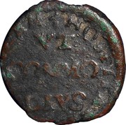 Malta Grano Alof de Wignacourt ND KM# 9 M + F ∙ ALOFIVS ∙ DE ∙ WIGNA COVRT ∙ coin reverse Malta Grano Alof de Wignacourt ND KM# 9 M + F ∙ ALOFIVS ∙ DE ∙ WIGNA COVRT ∙ coin reverse