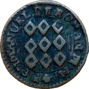 Malta Grano Emmanuel de Rohan 1776 KM# 298.1 EMMANUEL DE ROHAN M M coin obverse