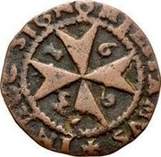Malta Grano (Adrien de Wignacourt) KM# 124 IN HOC SIGNO MILITAMVS 1693 coin reverse Malta Grano (Adrien de Wignacourt) KM# 124 IN HOC SIGNO MILITAMVS 1693 coin reverse