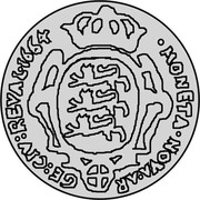 Estonia Mark Carl XI 1664 KM# 13 MONETA ∙ NOVA ∙ AR GE : CIV : REVAL ∙ 1664 coin reverse Estonia Mark Carl XI 1664 KM# 13 MONETA ∙ NOVA ∙ AR GE : CIV : REVAL ∙ 1664 coin reverse