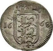 Estonia Ore Carl XI 1668 KM# 28 16 - 68 coin reverse Estonia Ore Carl XI 1668 KM# 28 16 - 68 coin reverse