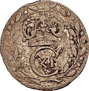 Estonia Ore Carl XI 1669 KM# 35 C XI coin obverse Estonia Ore Carl XI 1669 KM# 35 C XI coin obverse