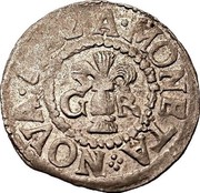 Estonia Ore Gustav II Adolf Without shield 1622 (s) KM# 4 MONETA ∙ NOVA ∙ 1626 ∙ A G - R coin obverse Estonia Ore Gustav II Adolf Without shield 1622 (s) KM# 4 MONETA ∙ NOVA ∙ 1626 ∙ A G - R coin obverse