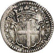 Malta Tari Malta 1 tari (1722-1736) KM# 169 S S HIERVSA M MAG HOS coin reverse Malta Tari Malta 1 tari (1722-1736) KM# 169 S S HIERVSA M MAG HOS coin reverse