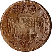 Malta Tari Emmanuel de Rohan (1788) KM# 333 F EMMANUEL DE ROHAN M coin obverse Malta Tari Emmanuel de Rohan (1788) KM# 333 F EMMANUEL DE ROHAN M coin obverse