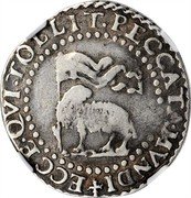 Malta Tari Rafael Cotoner (1660-1663) KM# 91 ECCE QVI TOLLIT PECCATA MVNDI coin reverse Malta Tari Rafael Cotoner (1660-1663) KM# 91 ECCE QVI TOLLIT PECCATA MVNDI coin reverse