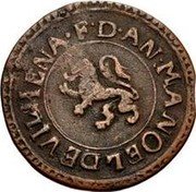 Malta V Grani (Cinquina) (An Manoel de Vilhena) KM# 194 F D AN MANOEL DE VILHENA coin obverse Malta V Grani (Cinquina) (An Manoel de Vilhena) KM# 194 F D AN MANOEL DE VILHENA coin obverse
