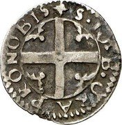Malta V Grani Alof de Wignacourt (1602-1622) KM# 11 S IO B ORA PRO NOBIS coin reverse Malta V Grani Alof de Wignacourt (1602-1622) KM# 11 S IO B ORA PRO NOBIS coin reverse