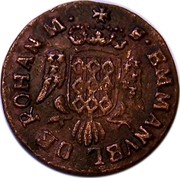 Malta V Grani Emmanuel de Rohan 1790 KM# 299.1 F. EMMANVEL DE ROHAN M. coin obverse Malta V Grani Emmanuel de Rohan 1790 KM# 299.1 F. EMMANVEL DE ROHAN M. coin obverse