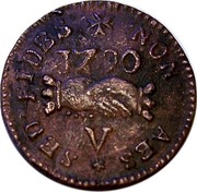 Malta V Grani Emmanuel de Rohan 1790 KM# 299.1 NON AES SED FIDES 1790 V coin reverse Malta V Grani Emmanuel de Rohan 1790 KM# 299.1 NON AES SED FIDES 1790 V coin reverse