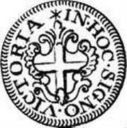 Malta V Grani Ramon Perellos 1707 KM# 143 IN∙HOC∙SIGNO∙VICTORIA coin obverse