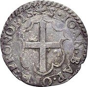 Malta X Grani (Carlino) Giovani Paolo Lascaris Castellar (1636-1657) KM# 63 S IOAN BAP ORA PRONOBIS coin reverse Malta X Grani (Carlino) Giovani Paolo Lascaris Castellar (1636-1657) KM# 63 S IOAN BAP ORA PRONOBIS coin reverse