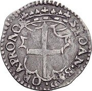 Malta X Grani Nicolas Cotoner (1663-1680) KM# 99 S IOAN BAP ORA PRONOB coin reverse Malta X Grani Nicolas Cotoner (1663-1680) KM# 99 S IOAN BAP ORA PRONOB coin reverse