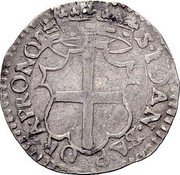 Malta X Grani (Carlino) Gregorio Carafa (1680-1690) KM# 110 S IOAN BAP ORA PRONOB coin reverse Malta X Grani (Carlino) Gregorio Carafa (1680-1690) KM# 110 S IOAN BAP ORA PRONOB coin reverse