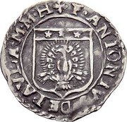 Malta X Grani Antoine de Paule (1623-1636) KM# 46 F ANTONIVS DE PAVLA M M H coin obverse Malta X Grani Antoine de Paule (1623-1636) KM# 46 F ANTONIVS DE PAVLA M M H coin obverse