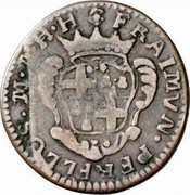 Malta X Grani Ramon Perellos y Roccaful 1719 KM# 152 FRAIMVN∙PERFLLOS∙M∙M∙H∙H coin obverse