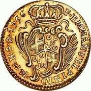 Malta X Scudi Emmanuel Pinto 1756 KM# 255 F∙EMMANVEL PINTO ∙M∙M∙H∙S∙S∙1756 coin obverse