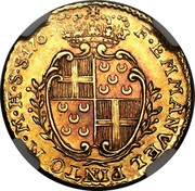 Malta X Scudi Emmanuel Pinto 1763 KM# 272 F∙EMMANVEL PINTO M∙M∙H∙S∙S∙1763 coin obverse Malta X Scudi Emmanuel Pinto 1763 KM# 272 F∙EMMANVEL PINTO M∙M∙H∙S∙S∙1763 coin obverse