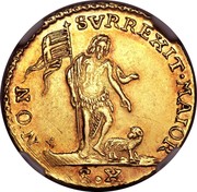 Malta X Scudi Emmanuel Pinto 1763 KM# 272 NON SVRREXIT∙MAIOR S∙X coin reverse Malta X Scudi Emmanuel Pinto 1763 KM# 272 NON SVRREXIT∙MAIOR S∙X coin reverse