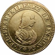 Malta X Scudi Francisco Ximenez 1773 KM# 288 F∙D∙FRAN:XIMENEZ DE TEXADA∙ 17 73 coin obverse