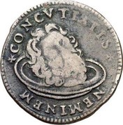 Malta XX Grani Emmanuel Pinto 1742 KM# 232 +CONCVTIATIS+ NEMINEM coin obverse Malta XX Grani Emmanuel Pinto 1742 KM# 232 +CONCVTIATIS+ NEMINEM coin obverse