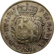 Malta XXX Tari Emmanuel Pinto 1761 KM# 265.1 F EMMANVEL PINTO M M H S S 1761 coin obverse Malta XXX Tari Emmanuel Pinto 1761 KM# 265.1 F EMMANVEL PINTO M M H S S 1761 coin obverse