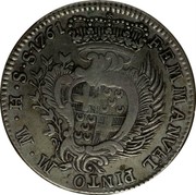 Malta XXX Tari Emmanuel Pinto 1761 KM# 265.2 F∙EMMANVEL PINTO M∙M∙H∙S∙S∙1761 coin obverse Malta XXX Tari Emmanuel Pinto 1761 KM# 265.2 F∙EMMANVEL PINTO M∙M∙H∙S∙S∙1761 coin obverse