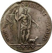 Malta XXX Tari Emmanuel Pinto 1761 KM# 265.1 NON SVRREXIT MAIOR T XXX coin reverse Malta XXX Tari Emmanuel Pinto 1761 KM# 265.1 NON SVRREXIT MAIOR T XXX coin reverse