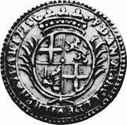 Malta Zecchino Antonio Manoel de Vilhena (1722) KM# 172 F D AN MANOEL DE VILHENA coin obverse Malta Zecchino Antonio Manoel de Vilhena (1722) KM# 172 F D AN MANOEL DE VILHENA coin obverse