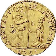 Malta Zecchino Adrien de Wignacourt 1691 KM# 123 S∙IO:BAPT: F ADR:WICNAC H 1691 coin obverse Malta Zecchino Adrien de Wignacourt 1691 KM# 123 S∙IO:BAPT: F ADR:WICNAC H 1691 coin obverse