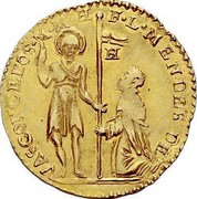 Malta Zecchino Luis Mendes de Vasconcellos (1622-1623) KM# 17 F∙L∙MENDES DE VASCONCELOS∙M∙M∙H coin obverse Malta Zecchino Luis Mendes de Vasconcellos (1622-1623) KM# 17 F∙L∙MENDES DE VASCONCELOS∙M∙M∙H coin obverse