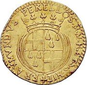 Malta Zecchino 1699 KM# A133.2 Standard Coinage F RAIMUNDVS PERELLOS M M H ET S S HIE coin obverse Malta Zecchino 1699 KM# A133.2 Standard Coinage F RAIMUNDVS PERELLOS M M H ET S S HIE coin obverse